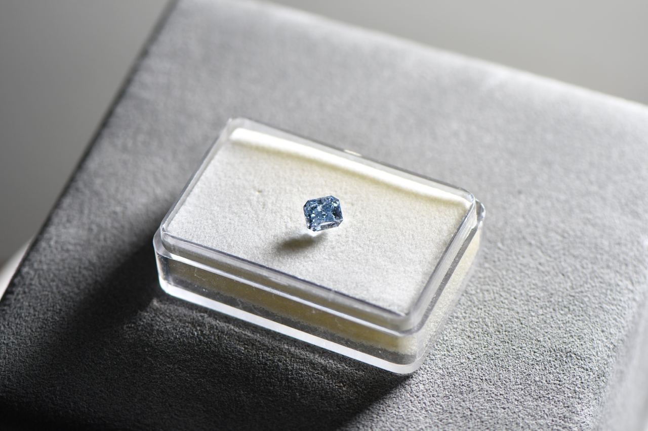 Fancy Intense Blue Diamond